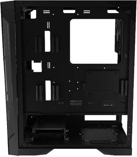 Gamdias Talos E2 Elite Gaming Midi Tower Computer Case with Window Panel and RGB Lighting Black