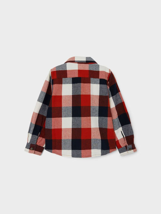 Name It Kids Checked Shirt Red