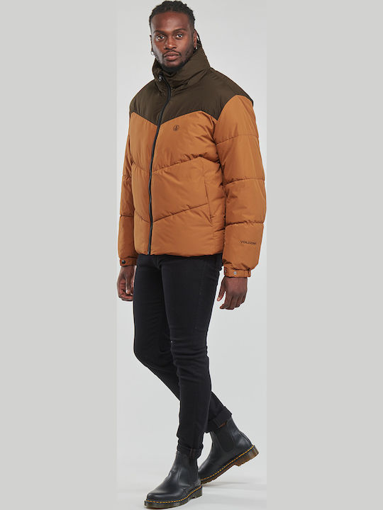 Goldsmooth Χειμωνιάτικο Μπουφάν Puffer Mocha