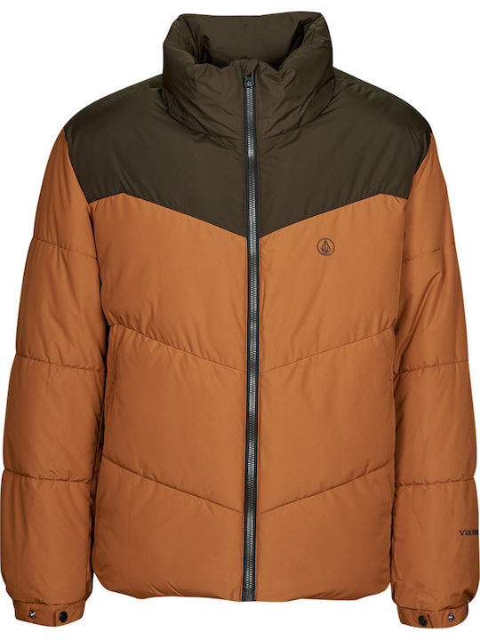 Goldsmooth Χειμωνιάτικο Μπουφάν Puffer Mocha