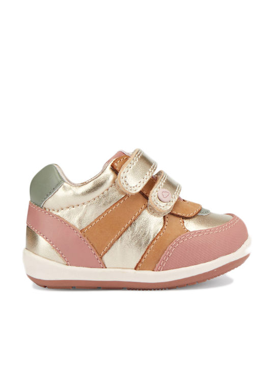 Mayoral Kids Sneakers High with Scratch Pink