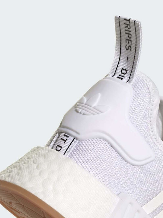 NMD_R1 Primeblue Herren Sneakers Cloud White / Gum