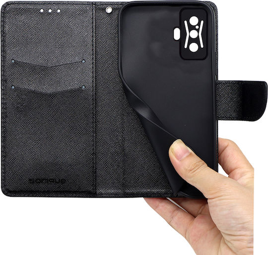 Sonique Trend Wallet Δερματίνης Μαύρο (Poco F4 GT)