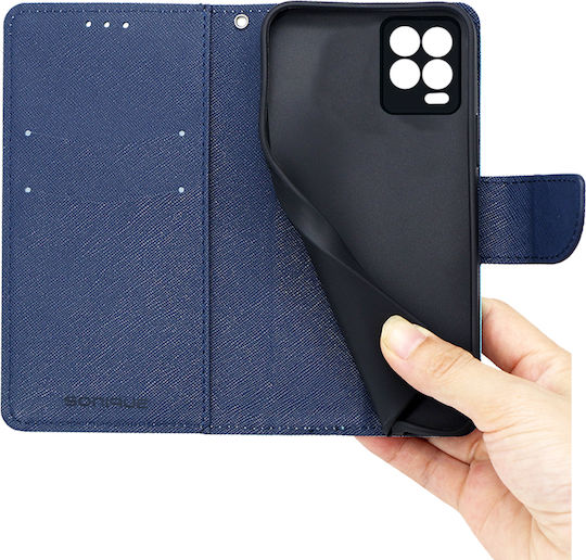 Sonique Trend Портмоне Изкуствена кожа Ciel / Dark Blue (Realme 8/8 Pro)