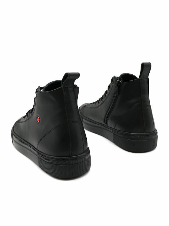 Black Men's Boots Anatomical