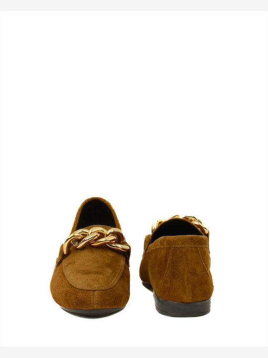 Women's Loafers in Brown Color