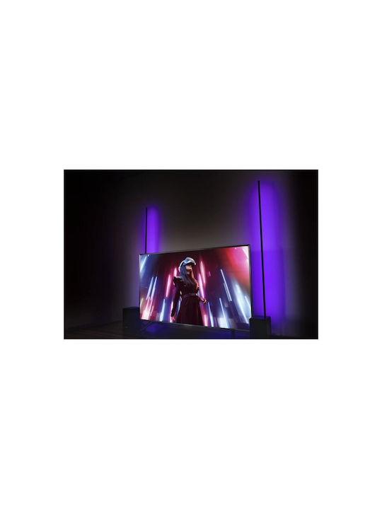 Ibiza Sound LED Floor Lamp H150cm. with RGB Light Black
