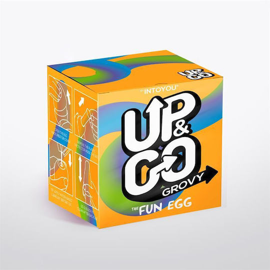 IntoYou Up & Go Grovy The Fun Egg Masturbator Yellow