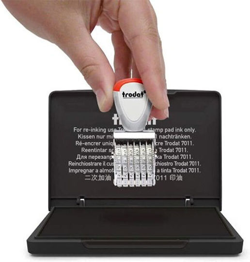 Trodat 15512 Rectangular Ink Stamp Number