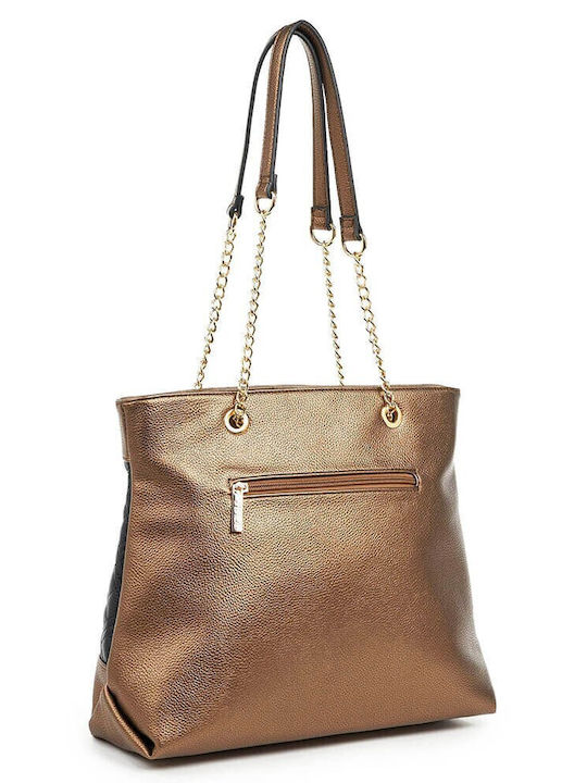 Verde Women's Bag Shoulder Bronze