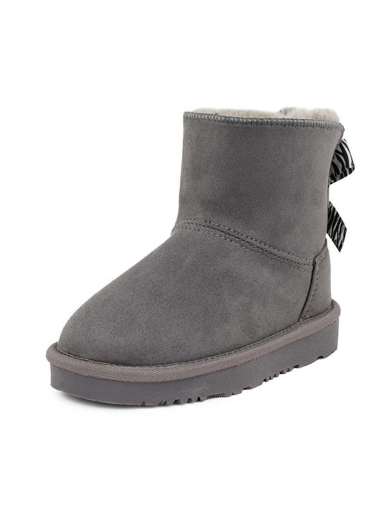 Mtng boots with fur 47951XR-nuez dark grey -Grey