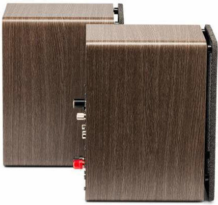 Elac DCB41 Αυτοενισχυόμενα Ηχεία με Bluetooth 50W (Ζεύγος) Καφέ