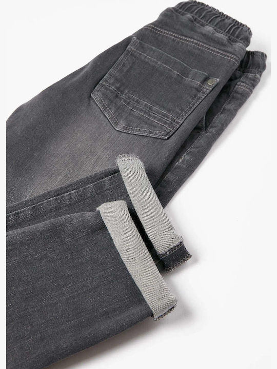 Zippy Kinder Schlaghose Jeans Gray