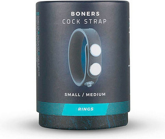 Boners Cock Strap Small / Medium Cock Ring Schwanz Silikon Gray