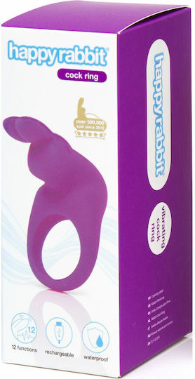 Happy Rabbit Cock Ring Purple