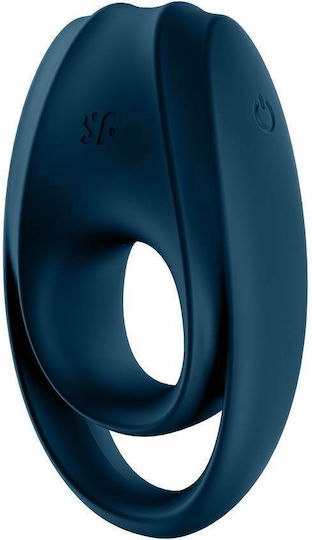 Satisfyer Incredible Duo Ring Vibrator Blue