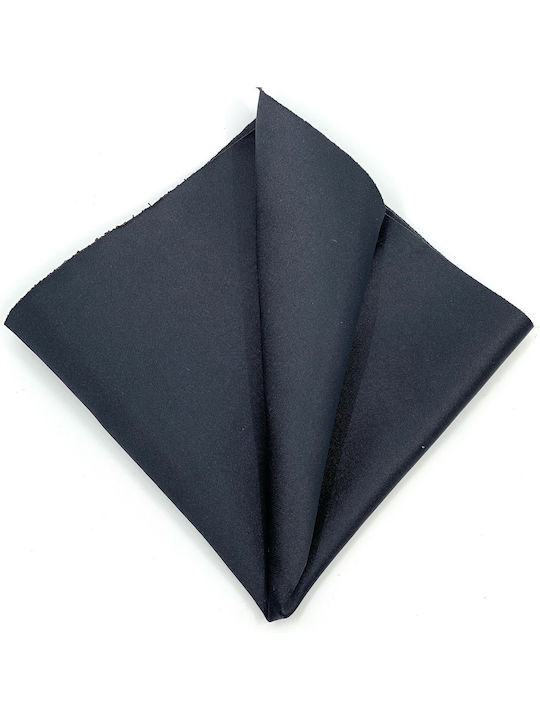 Legend Accessories Σετ Σατέν Παπιγιόν με Μαντήλι Legend Μαύρο