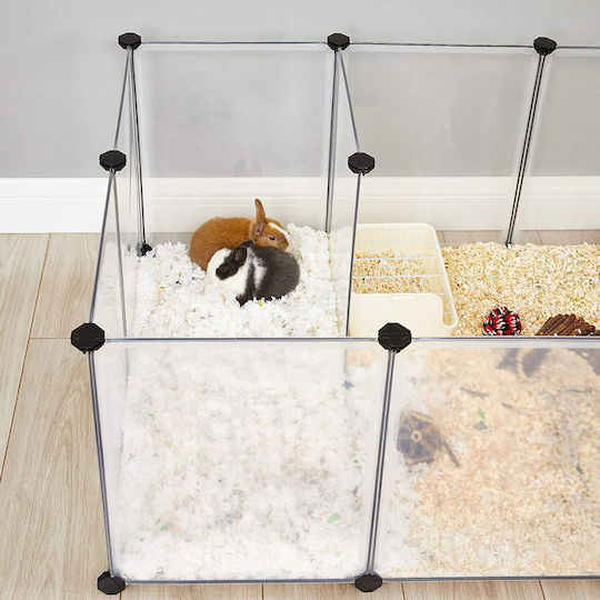 Songmics Rodents Cage Plastic Enclosure for Rodents 143x73x