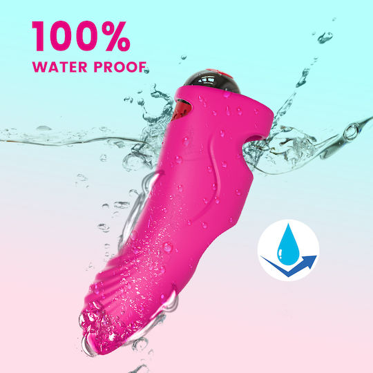 Boss Of Toys Aurora Vibrator Finger with Remote Control Finger Vibrator 11.8cm Pink