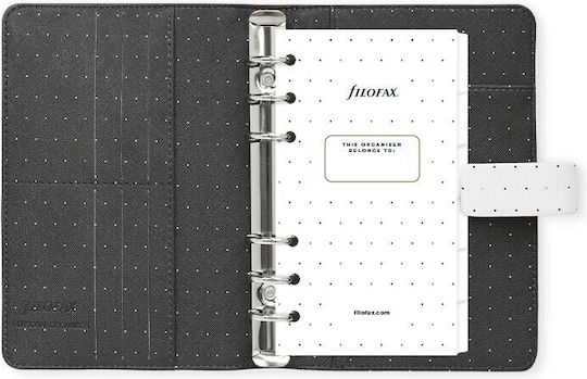 Filofax Moonlight Organizer Λευκό Δερμάτινο
