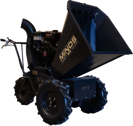 Minos Nik Μ4 Автономен Раздробител на клони Бензинов с двигател Loncin 13hp