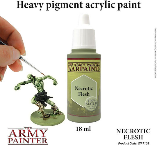 The Army Painter Warpaints Боя за Моделизъм Necrotic Flesh 18мл TAPWP1108 WP1108