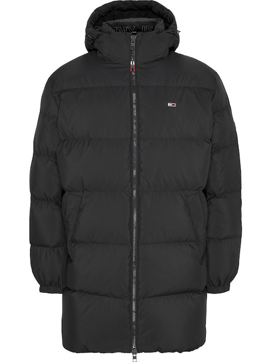 Χειμωνιάτικο Μπουφάν Παρκά Μαύρο