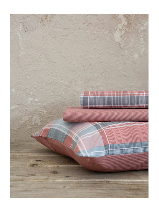 Nima Duvet Queen 220x240cm Perry Pink
