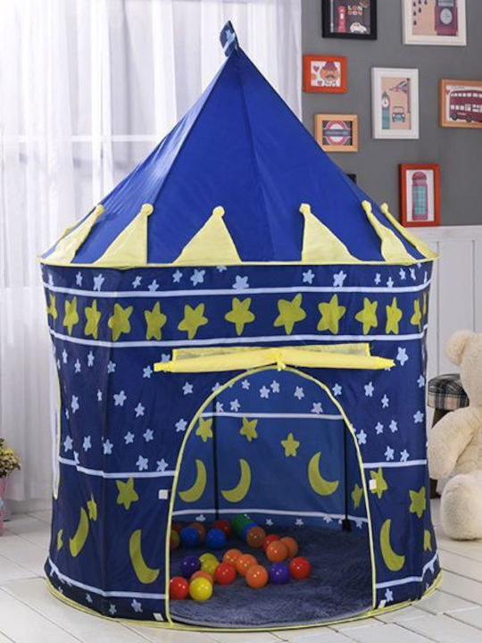 Blue Toys Παιδική Σκηνή Κάστρο Οι Μικροί Μάγοι Μπλε για 3 χρονών και άνω