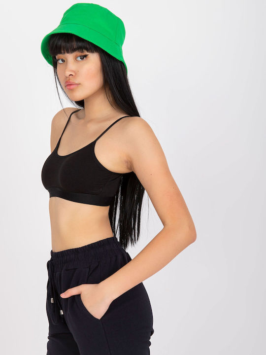 BR-TP- Women's Bra without Padding Black