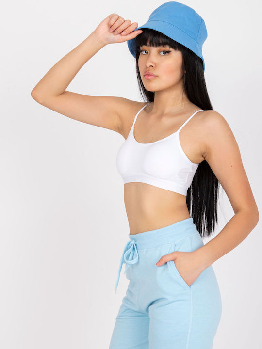 BR-TP- Women's Sports Bra without Padding White