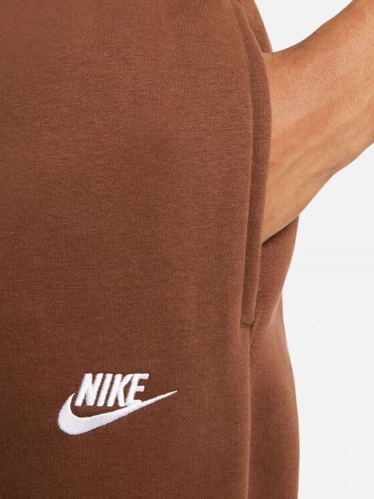 Sportswear Sweatpants with Elastic Brown