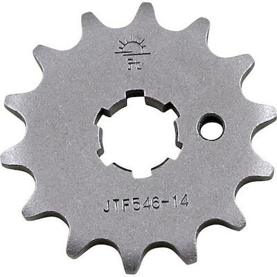 JT Sprockets Vorderes Ritzel 14 Zähne für Kawasaki KX für Yamaha Crypton S 115 / Crypton-X 135