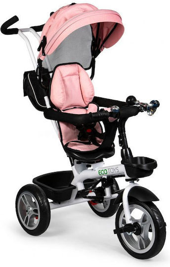 Ecotoys JM-322 Μετατρεπόμενο με Χειρολαβή Γονέα για 1-5 Ετών Ροζ