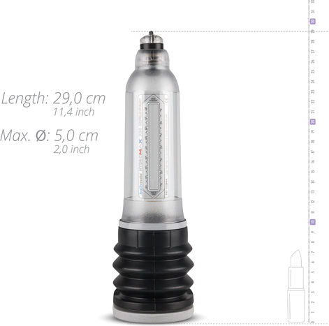 Bathmate Hydromax7 Penis Pump Transparent