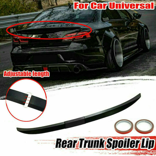 Kofferraumspoiler aus Kunststoff Universell Schwarz glänzend