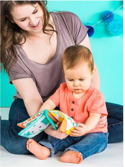 Bright Starts Activity Book Teethe & Read made of Fabric for 3++ Months
