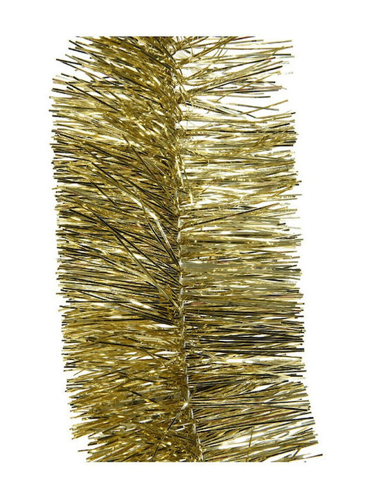 Decoris Ornament Christmas Garland Gold 270x7.5cm 1pc