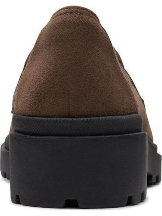 Calla Ease Дамски мокасини Dark Olive