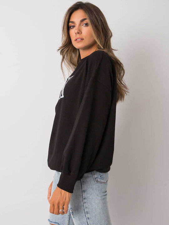 Ex Moda Women's Sweatshirt Black