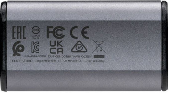 Adata Elite SE880 USB-C Extern SSD 512GB 2.5" Gri