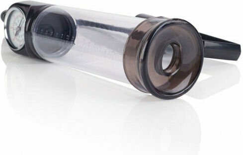 Calexotics Master Gauge Penis Pump Τρόμπα Πέους Διάφανη