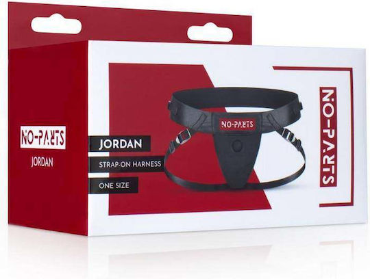 No Parts Jordan Gurtzeug in Schwarz Farbe