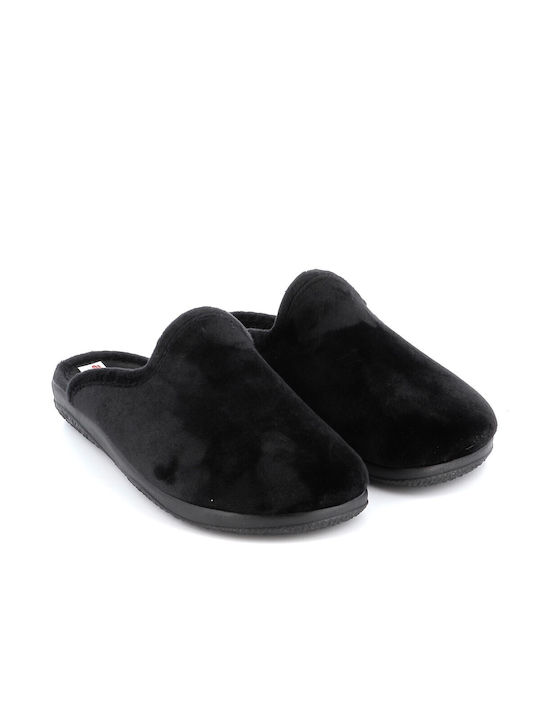 Adam's Shoes Winter Damen Hausschuhe in Schwarz Farbe