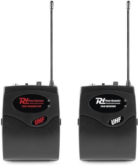 Power Dynamics TG40 Σετ Ασύρματο Μικρόφωνο Tour Guide Set