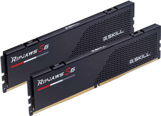 G.Skill Ripjaws S5 64GB DDR5 RAM with 2 Modules (2x32GB) and 5600 Speed for Desktop
