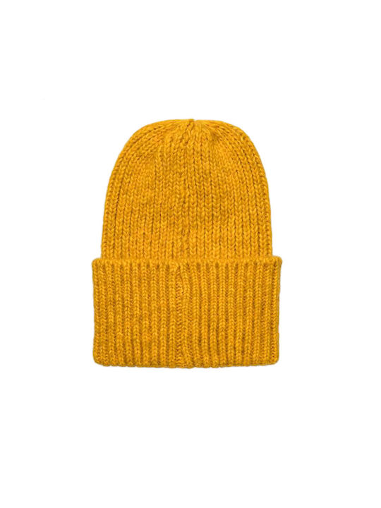 Replay Ribbed Beanie Cap Yellow AX4294.000.A7094-169