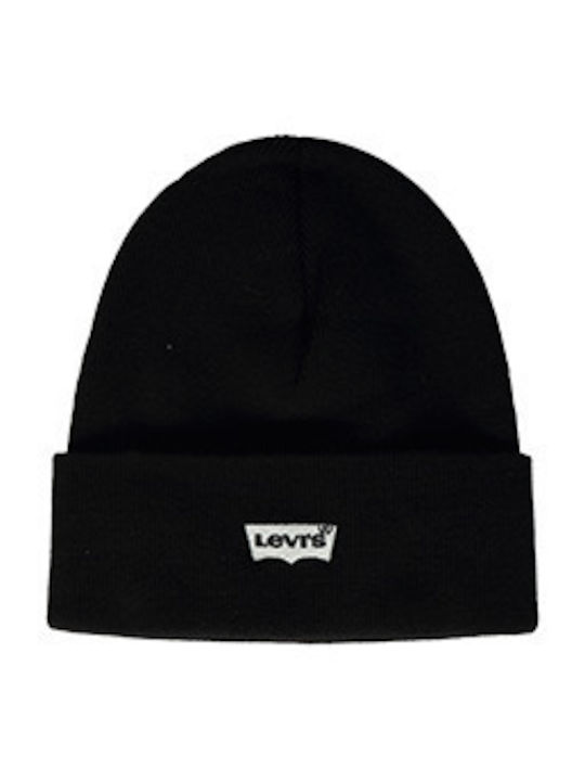 Beanie Männer Beanie Gestrickt in Schwarz Farbe