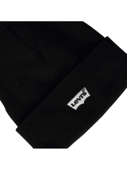 Beanie Männer Beanie Gestrickt in Schwarz Farbe