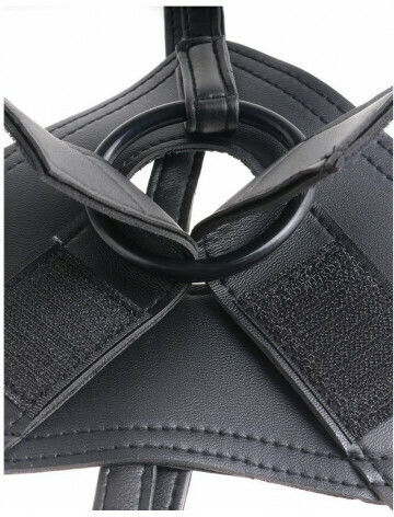 Pipedream King Cock Strap-on Harness Gurtzeug mit Dildo 20cm in Braun Farbe